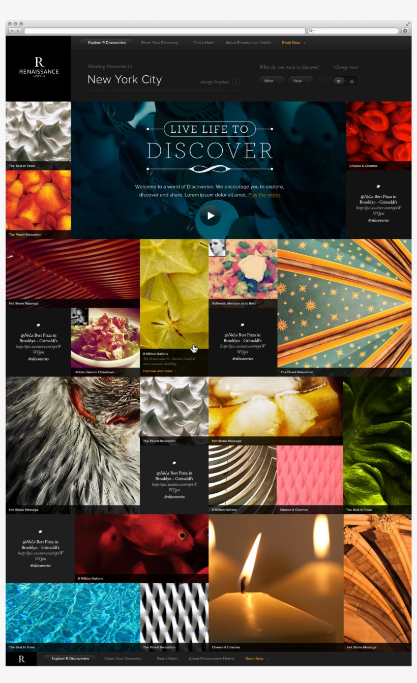 Ideal-gr#full - Live Life To Discover Renaissance Hotel, transparent png download