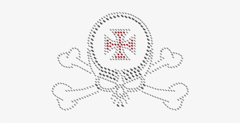 1030-rs Iron Cross Skull - Hound Dog True, transparent png download