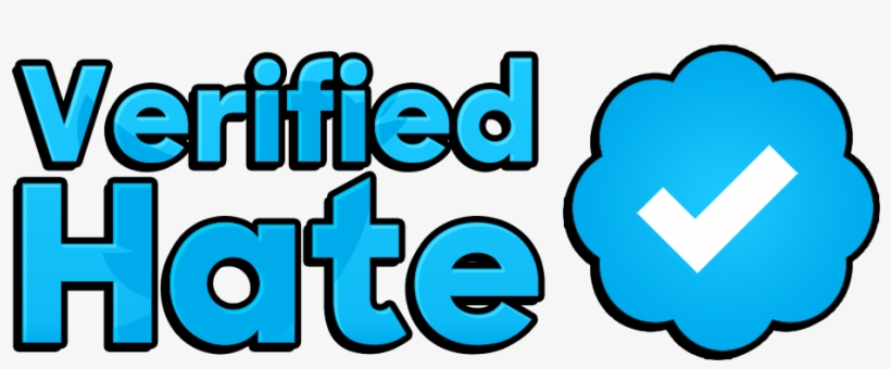2 Replies 17 Retweets 43 Likes - Verified Hate, transparent png download