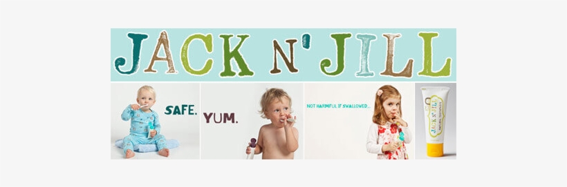 Jack N Jill Toothpaste Banner Natkind - Jack N' Jill Organic Toothpaste - Raspberry, transparent png download