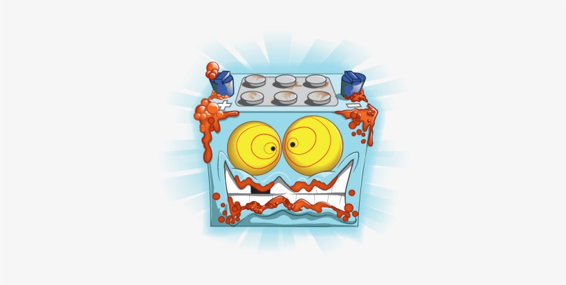 Leaky Car Battery - Grossery Gang Characters Series 2, transparent png download