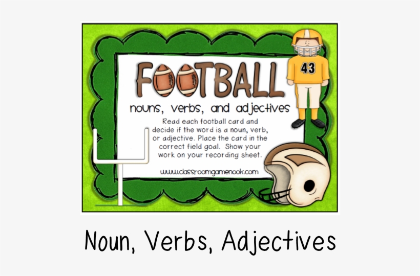 Are You Ready For Some Football Verbs For Football PNG Image