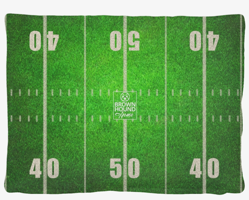 Football Field Dog Bed - Dog, transparent png download