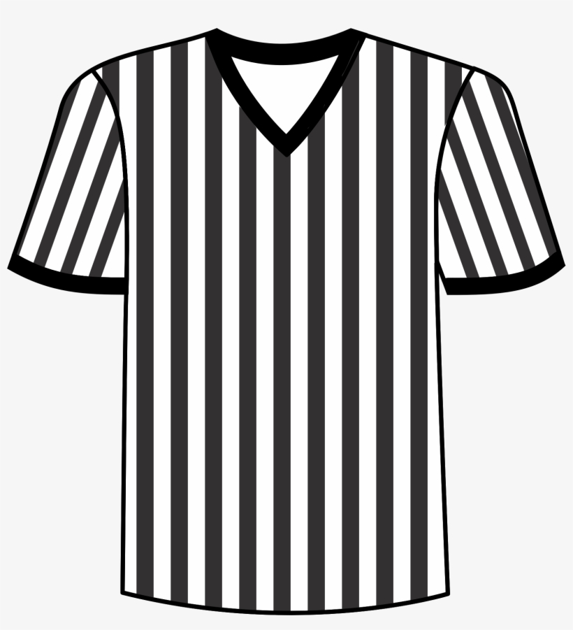 Clipart Info - Referee Shirt Clipart, transparent png download