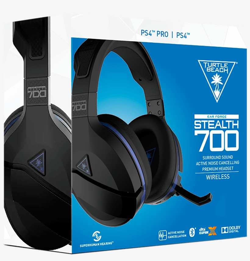 Stealth 700 Premium Wireless Surround Sound Gaming - Turtle Beach Stealth 700, transparent png download