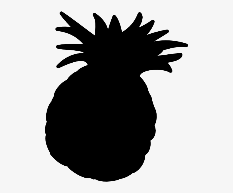 Pineapple Clipart Large - Pineapple Fruit Clipart, transparent png download