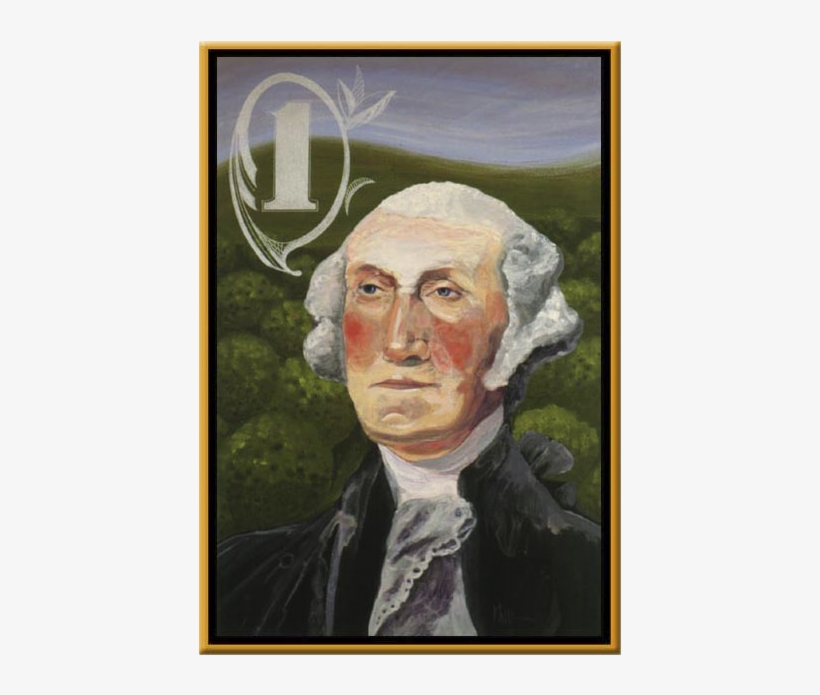 President George Washington - Self-portrait, transparent png download