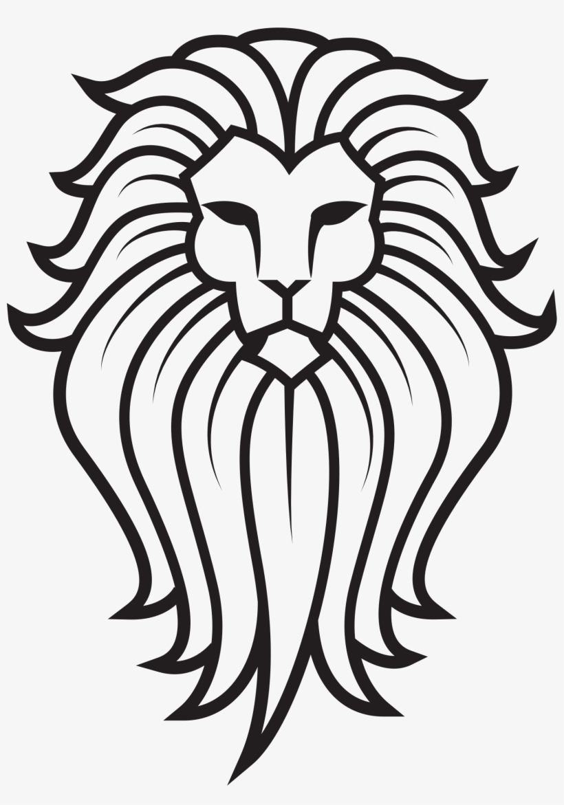 Large Lion Face Tattoo Misc Pinterest Largest - Lion Tattoo Png, transparent png download