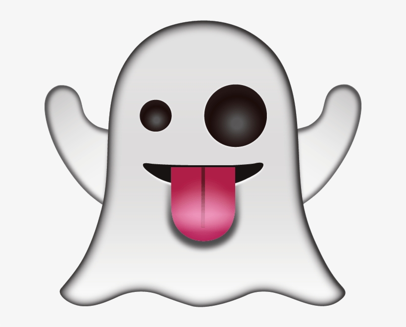 Ghost Png Photos Emoji Fantasma De Whatsapp PNG Image Transparent