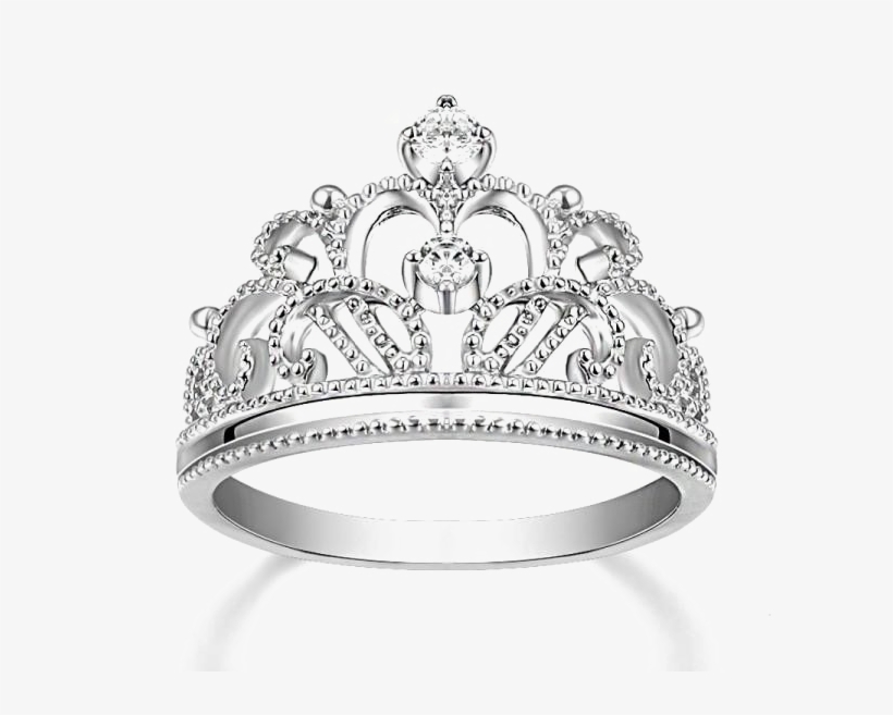 Diamond Crown Png Image Background - Crown Ring, transparent png download