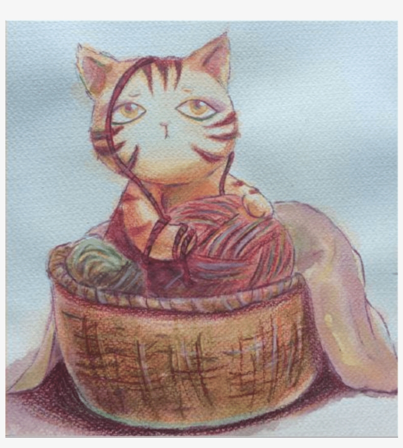 毛線與貓 - Tabby Cat, transparent png download