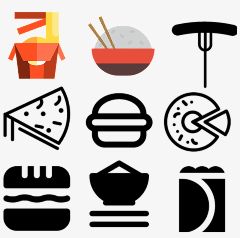Food Icon Icon About Icon Iconpng Fries,milk,hot Dog,pizza,cheese,button, transparent png download