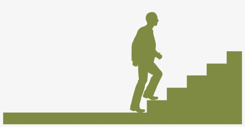 Walking Stairs Png - Walking On Stairs Png, transparent png download