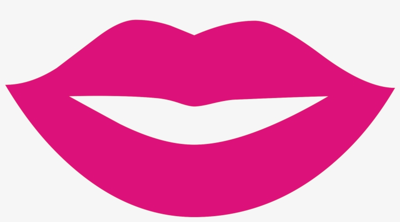 Vector Lips Lip Shape - Lips Silhouette Png, transparent png download