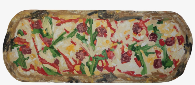 Pizza Painting - Torte, transparent png download