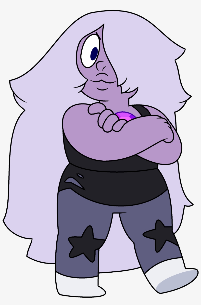 Amethyst Armscrossed Reformed Mirrored - Steven Universe Png, transparent png download