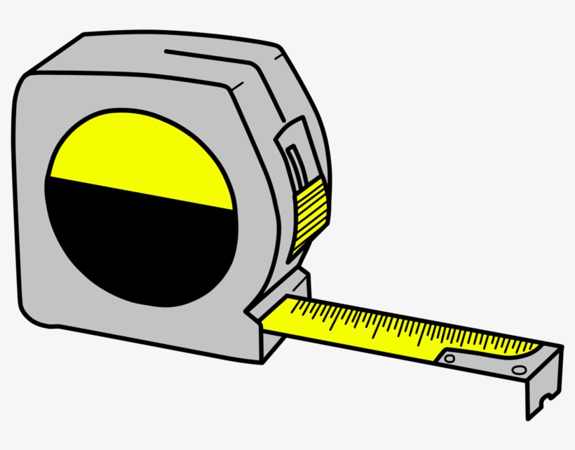 Measure Tape Png Image - Clip Art Measuring Tape, transparent png download