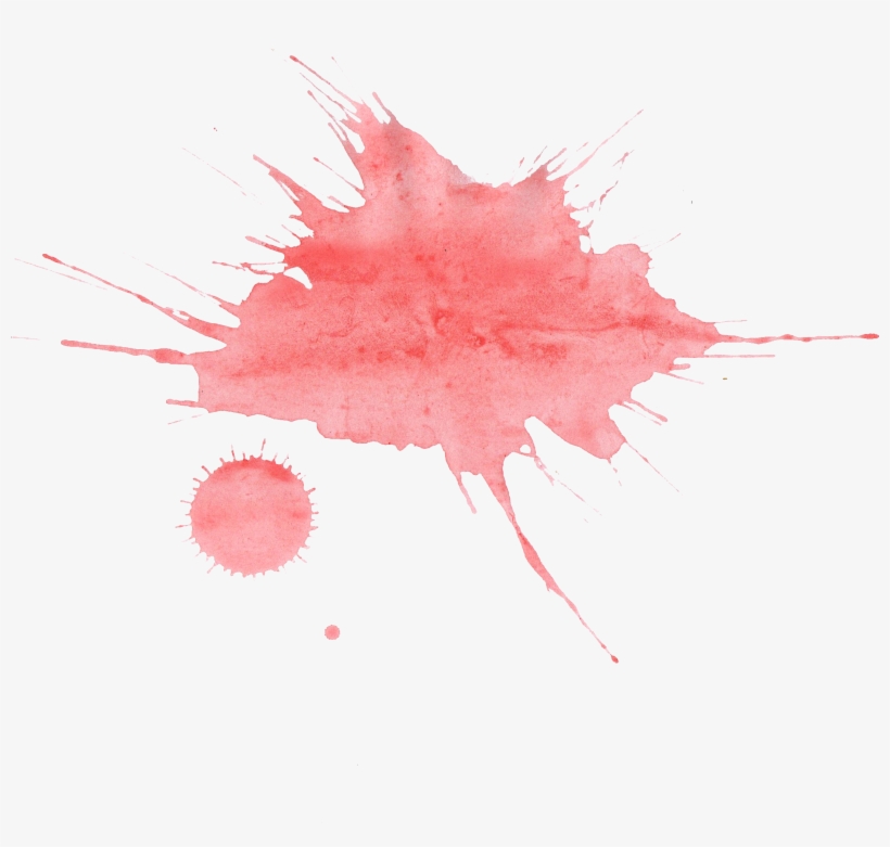 Red Watercolor Transparent - Watercolor Painting, transparent png download