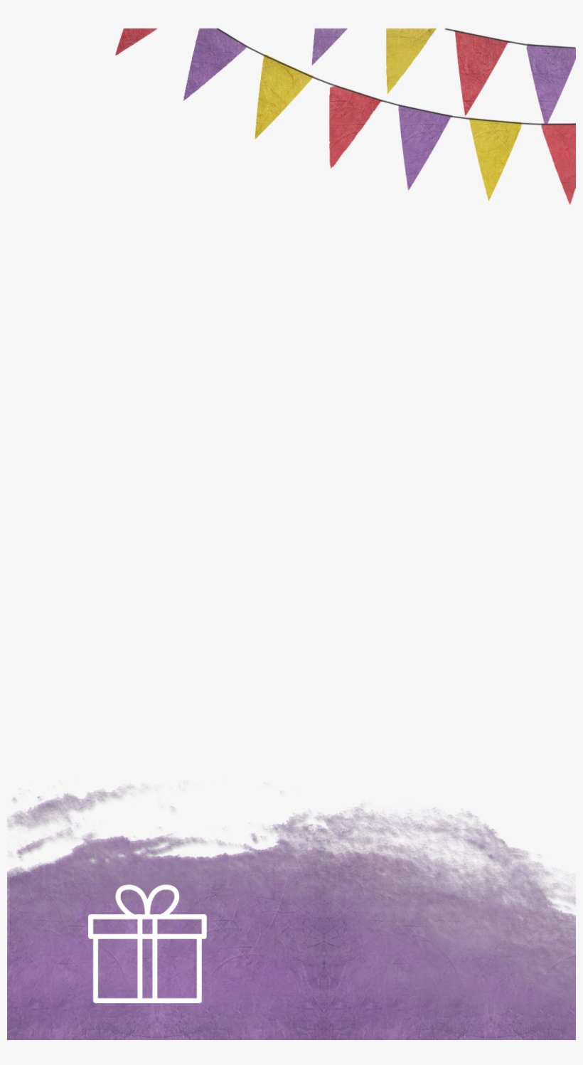 Colorful Flag Watercolor Birthday Party - Flag Birthday Watercolor Png, transparent png download