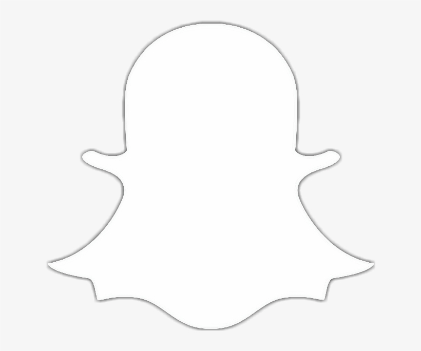 Snapchat Logo White Blanco Negro Moda - Snapchat Icon White Png, transparent png download