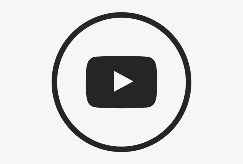Download Youtube Icon, Youtube, Black, White Png And Vector Youtube