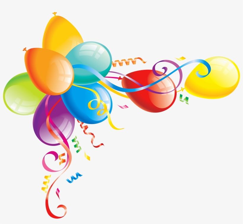 Clipart - Balloons Clip Art Png, transparent png download