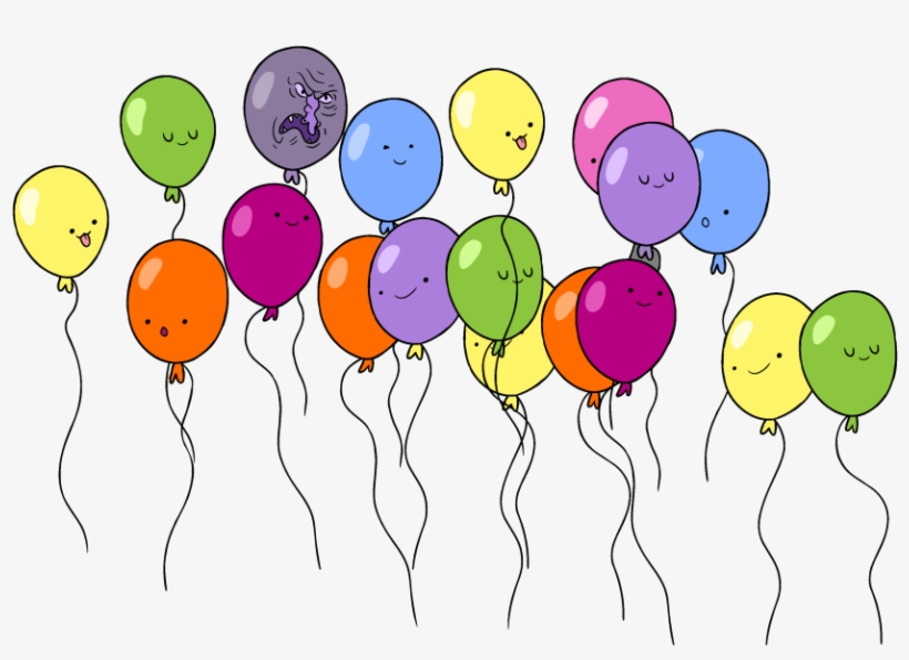 Balloons - Balloons From Adventure Time, transparent png download