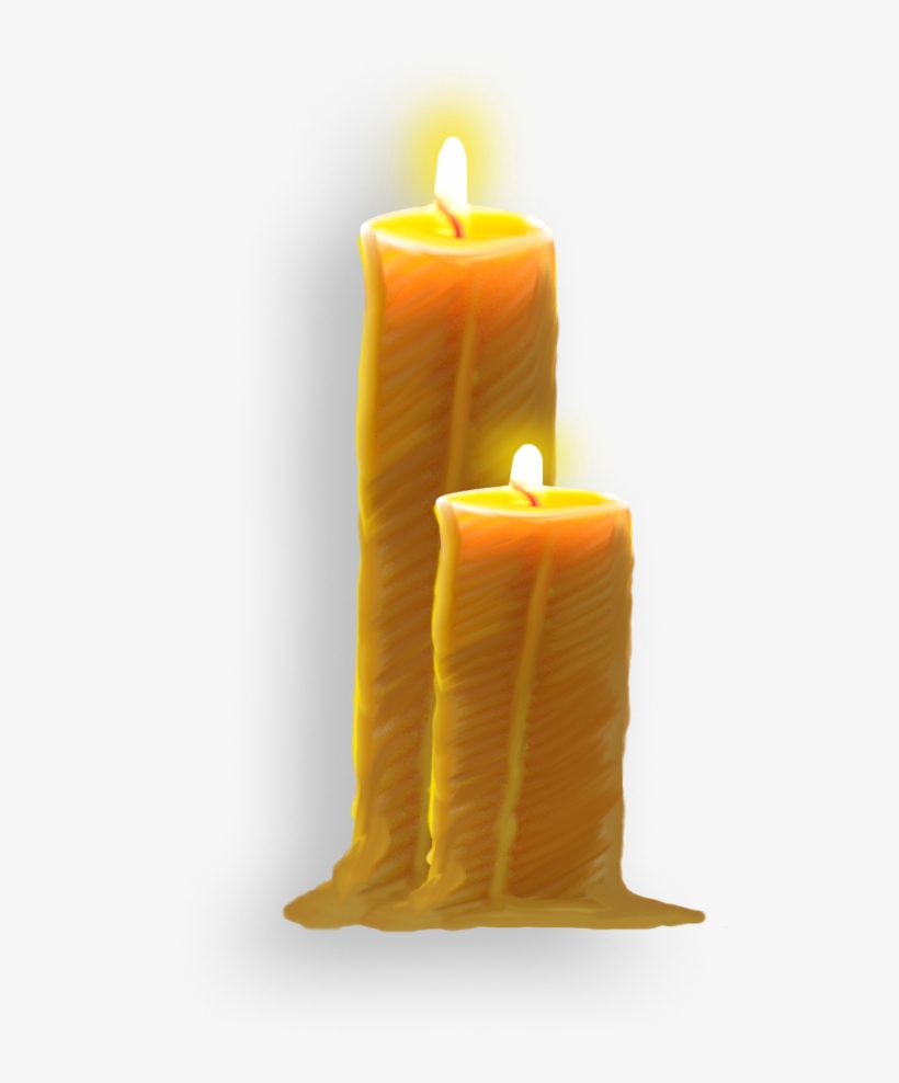 Wax Burning Transprent Png - Candle, transparent png download