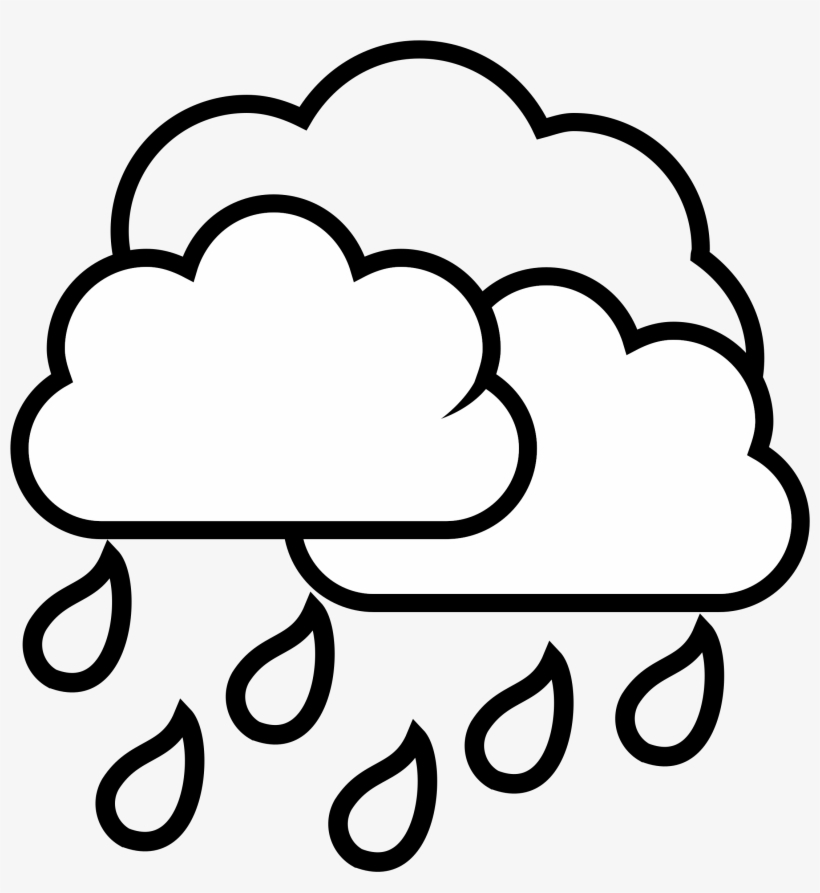 Weather Storm Rain Svg Clip Arts 576 X 600 Px, transparent png download