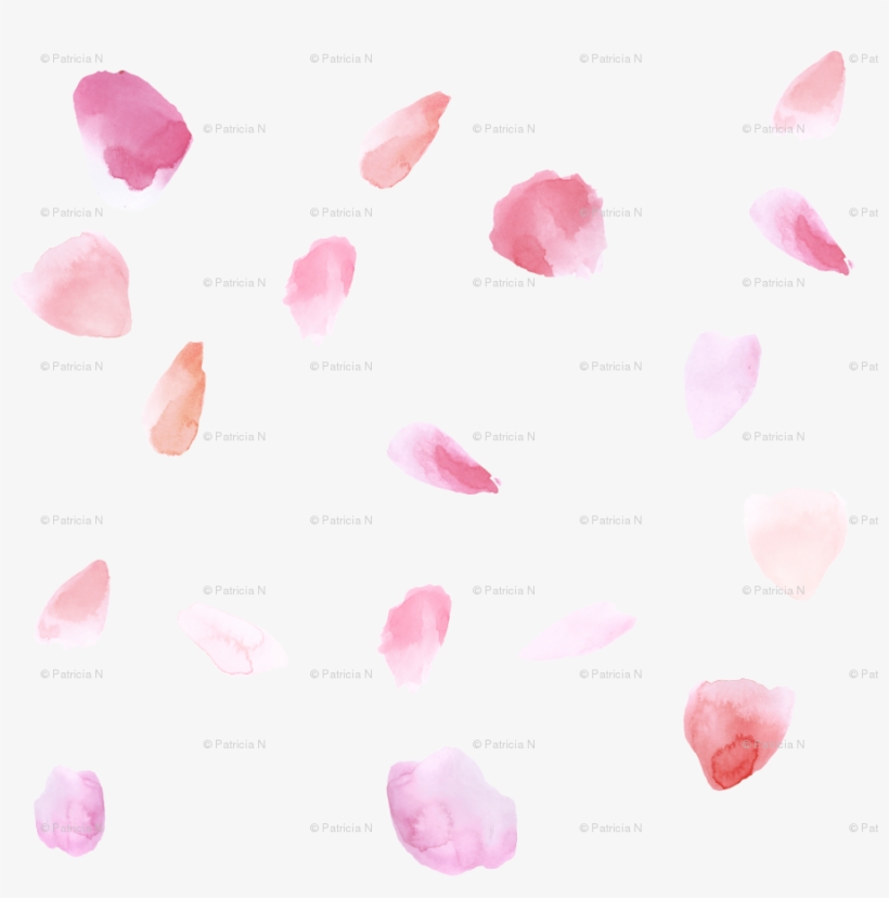 Falling Pink Petals Png - Peach Rose Petals, transparent png download