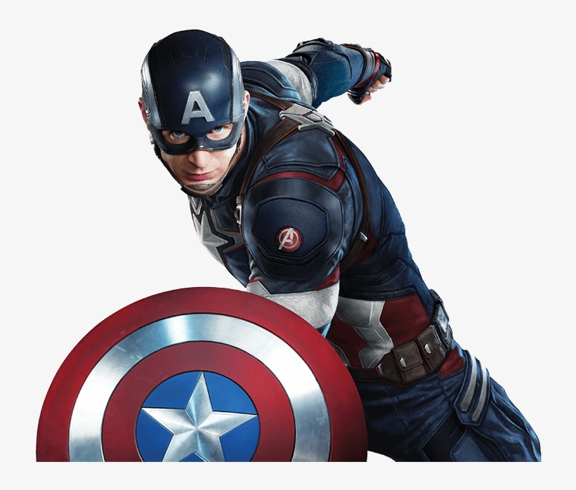 Captain America Close Up - Captain America Png, transparent png download