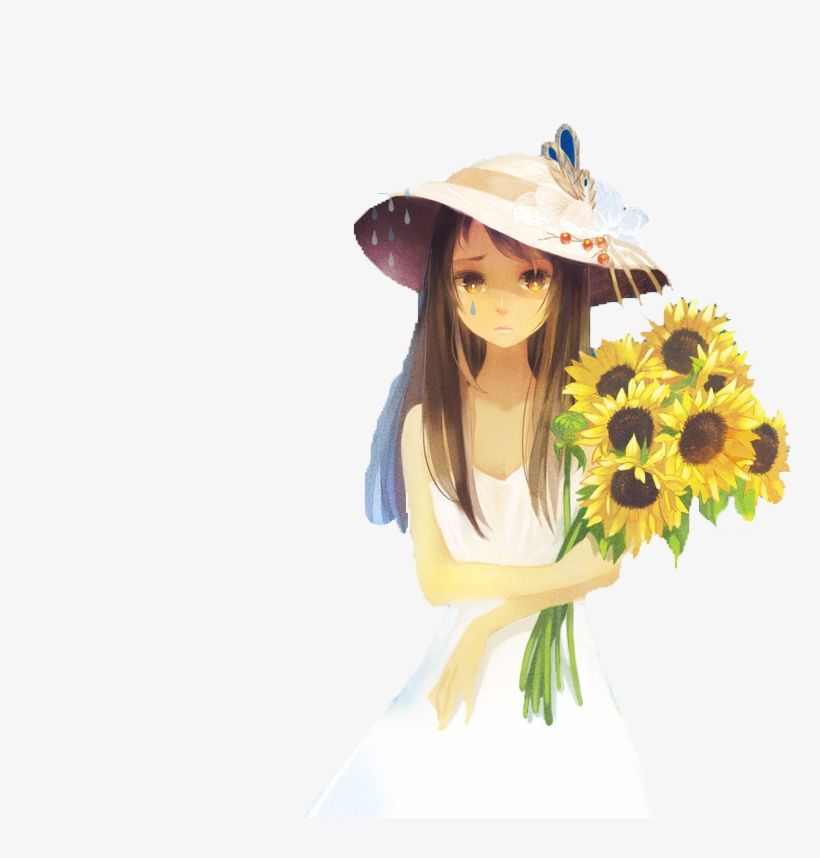 Anime Girl Sad Render By Eru No Law - 10 Summers, transparent png download