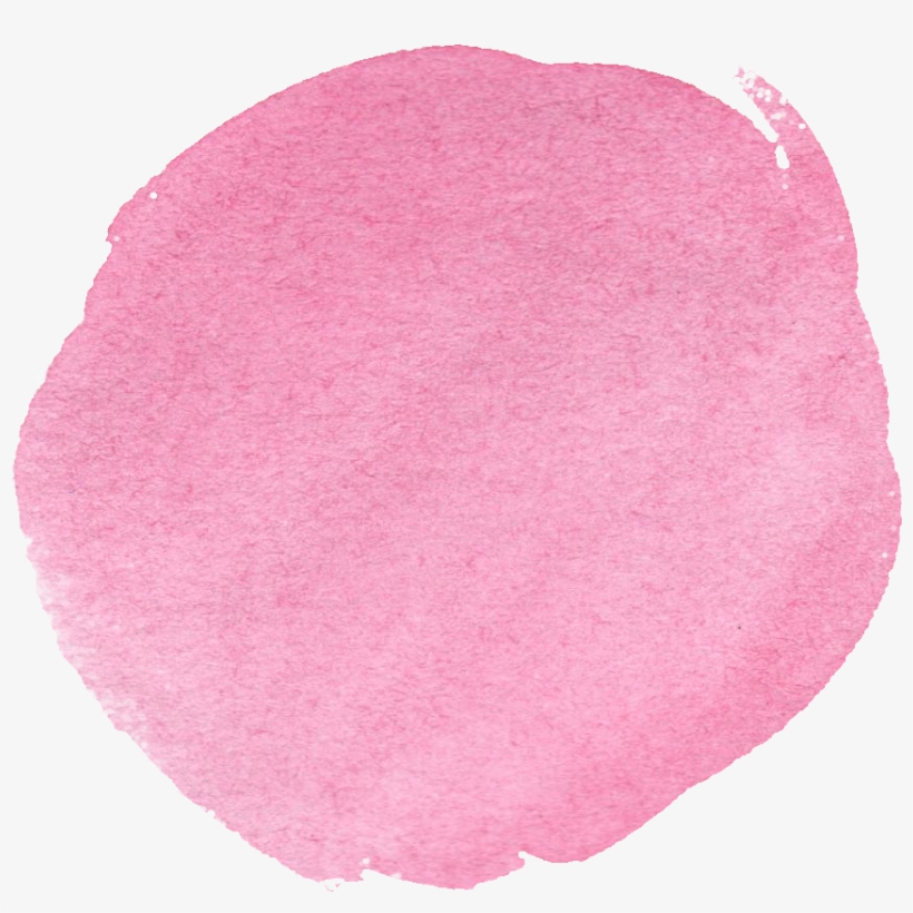 Pink Transparent Watercolour - Construction Paper, transparent png download