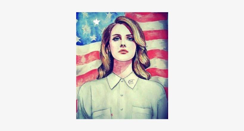 Lovatic - Drawings Of Lana Del Rey, transparent png download
