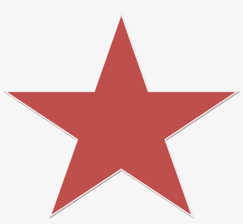 A Red Star - Red Star Transparent Background, transparent png download