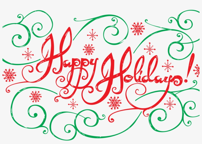 Happy Holidays - Poly Pouch With Custom Insert Quantity(500), transparent png download