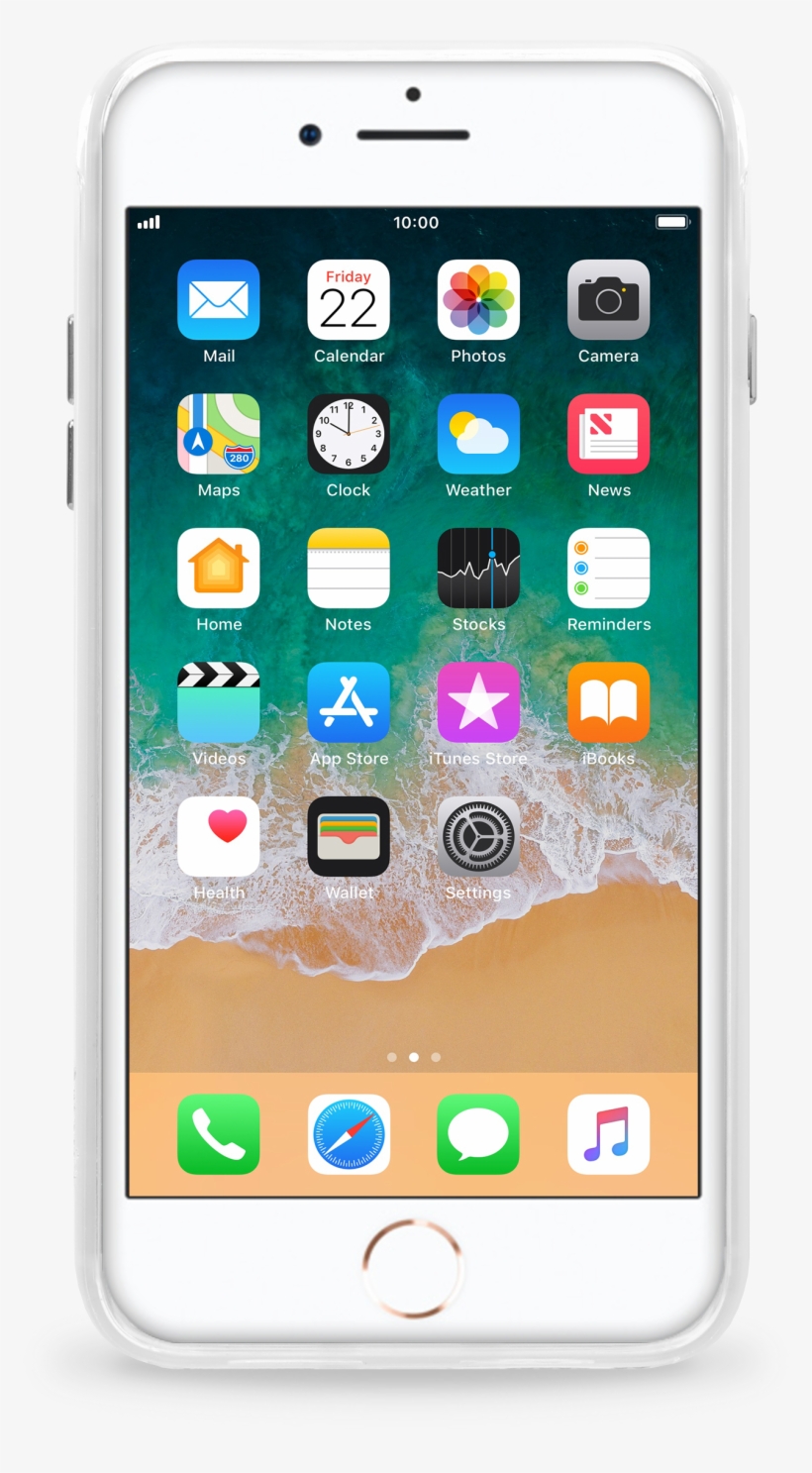 Open High-resolution Image - Sky Blue Silicone Apple Case, transparent png download