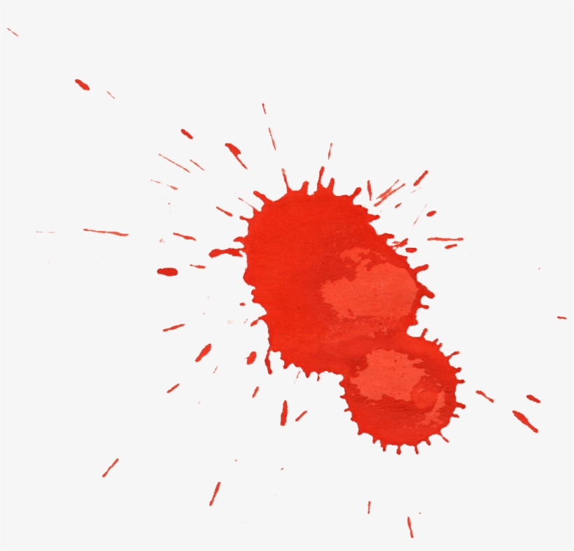 Orange Watercolor Drop - Watercolor Painting, transparent png download