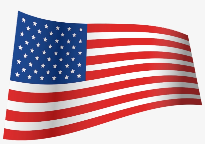 Wave American Flag - Usa Flag Waving Png, transparent png download