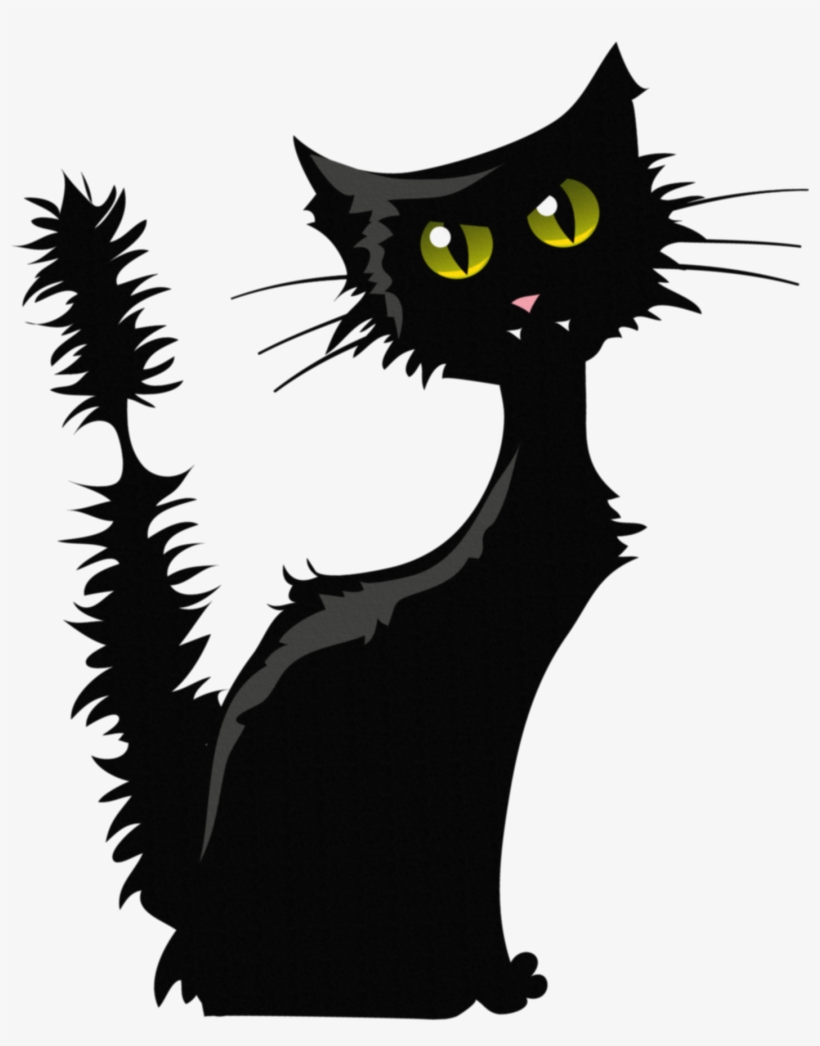 Download Black Cat Png Clipart Image - Black Cat Clip Art | Transparent ...