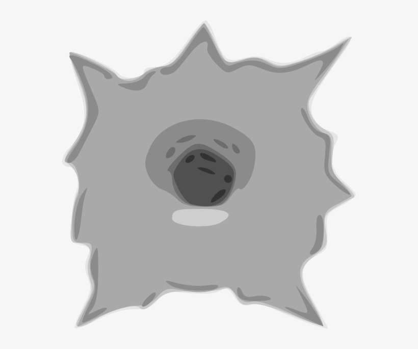 Bullet Hole Clip Art, transparent png download