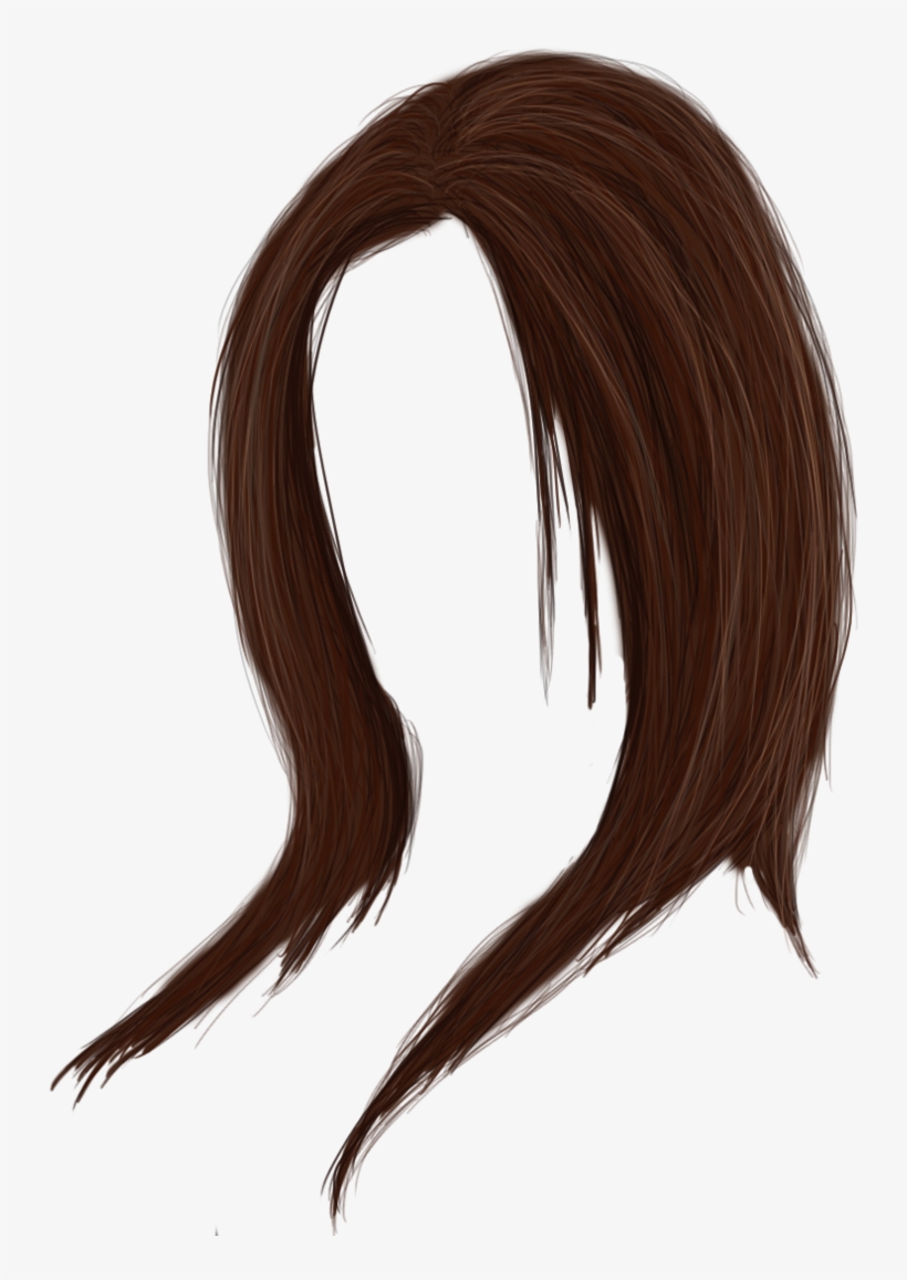 Beard Free Png And Clipart - Girls Hair Png, transparent png download