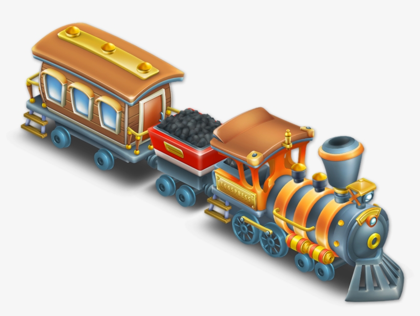 Eggspress Train - Hay Day Train, transparent png download