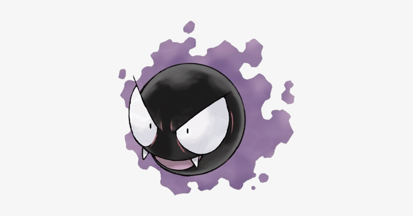 Gastly - Ghost Pokemon, transparent png download
