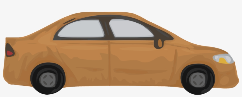 Car Drawing Pixel Art Line Art Computer Icons - Brown Car Clipart, transparent png download