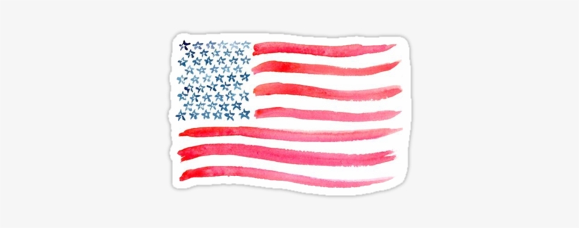 American Flag Watercolor By Missgrumpypants - Lilly Pulitzer 9 11, transparent png download