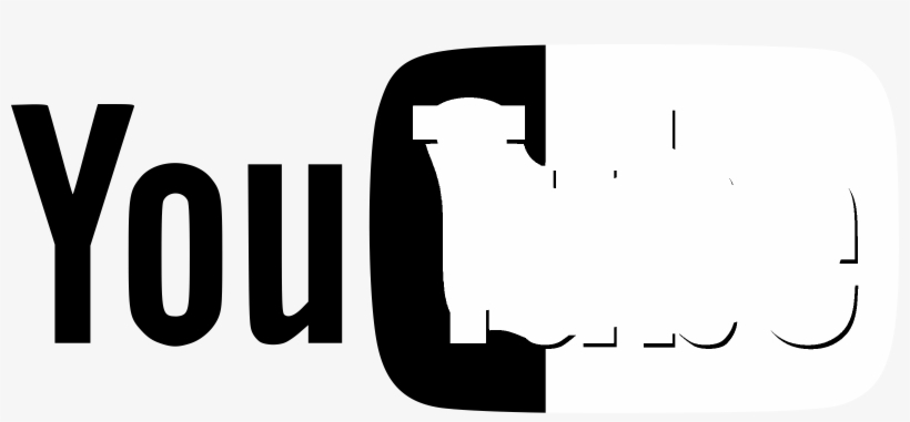 Youtube Paris Terror Attacks Logo Black And White - Youtube White Logo Png, transparent png download