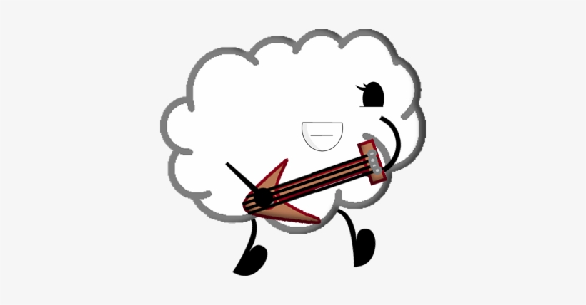 Cottony Happy Guitar - Flews Dog, transparent png download