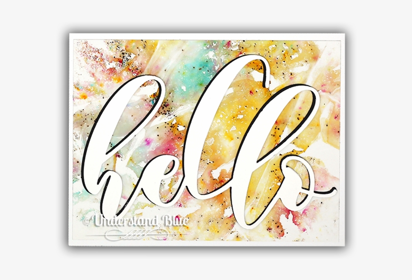 Watercolor Print Technique By Understand Blue - Visual Arts, transparent png download