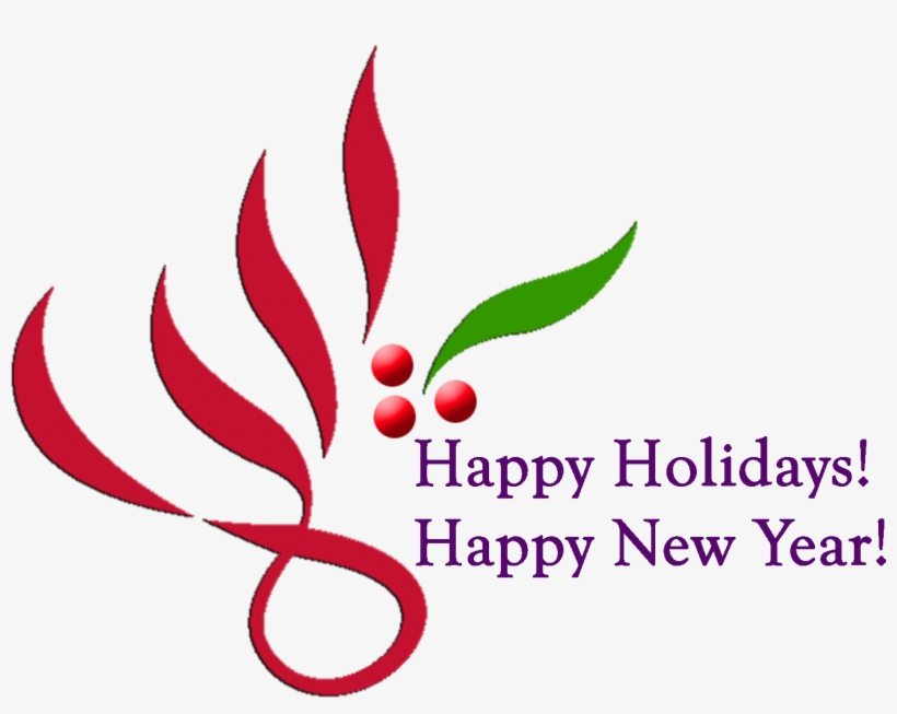 Happy Holidays Happy New Year - Happy Holidays And Happy New Year, transparent png download